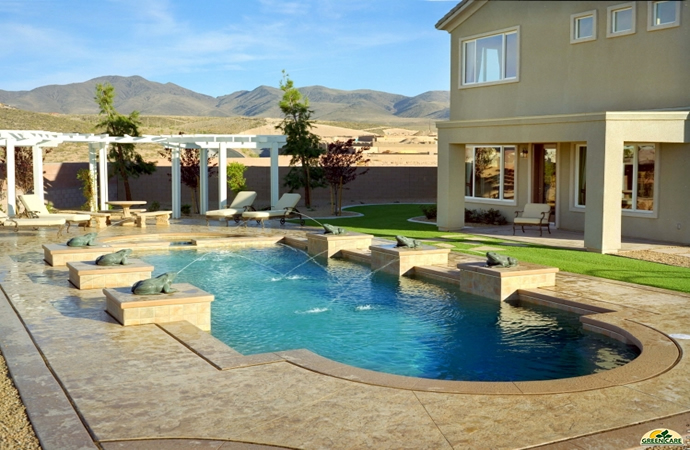 custom pools and spas by greencare.net